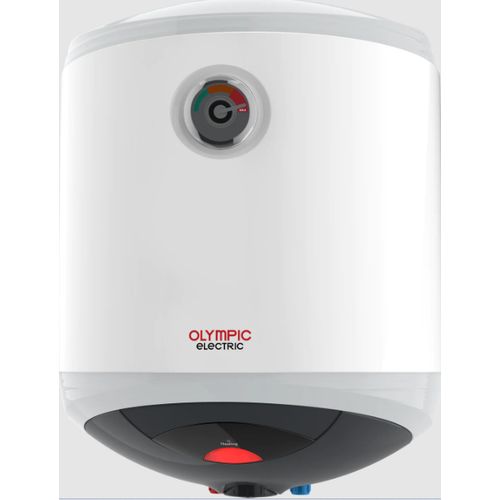 اشتري Olympic OYE04061WN Electric Mechanical Water Heater -Hero 40 Liter - White في مصر