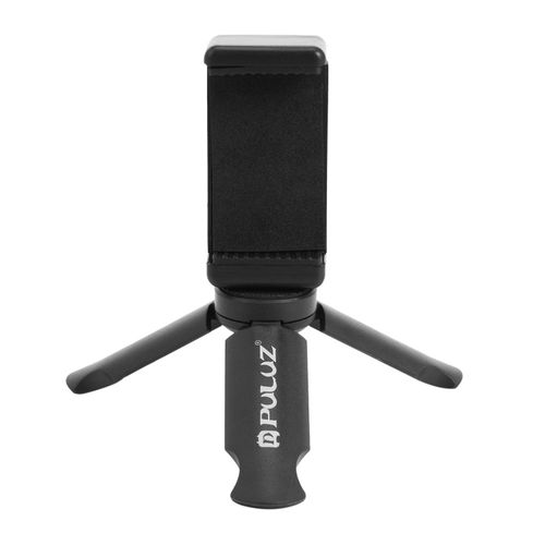 PULUZ Mini Portable Folding Tripod & Phone Clip Tripod Phone