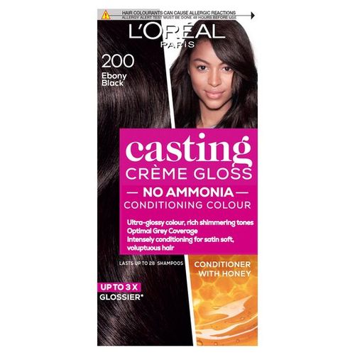 Buy L'Oreal Paris Casting Crème Gloss Hair Color - 200 Deep Black in Egypt