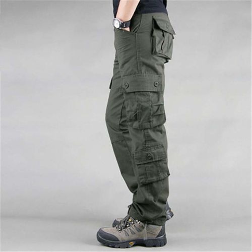 Navy Cargo Pants 6 Pocket Full Cargo Pants Work Trousers Wear Cargo Men's  Men's Pants Cargo Pants Men Tactical 