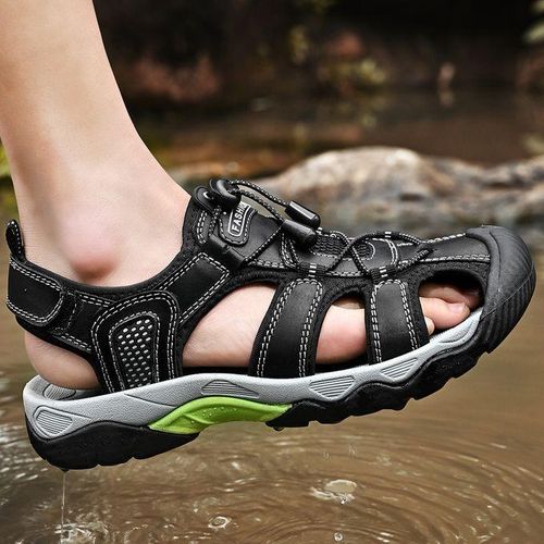 Walking sandals closed toe discount