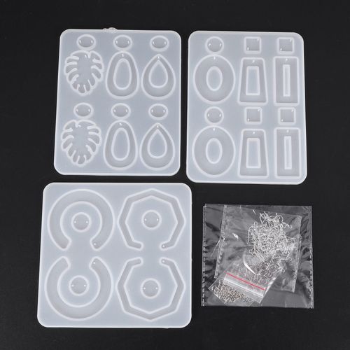 Generic Resin Molds,Earring Epoxy Resin Molds, Bohemian Drop Dangle Resin  Earring Molds,Earring Molds for Jewelry Silicone Molds @ Best Price Online