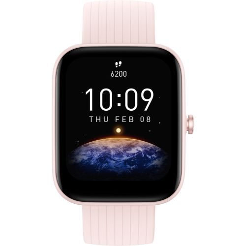 Amazfit Bip 3 Pro Smart Watch 1.69 Large Color Display,High-precision GPS  And Glonass, Long Battery Life, 60+ Sports Modes, 5 ATM  Water-Resistant,Blood-Oxygen Saturation Measurement - Pink @ Best Price  Online
