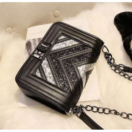 Paris Bags كروس كريستال لون أسود 