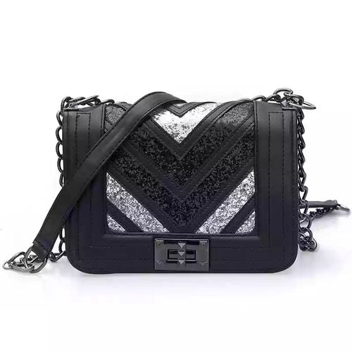 Paris Bags كروس كريستال لون أسود 