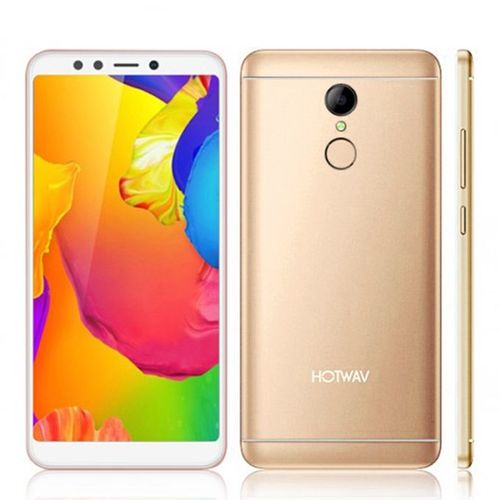 Hotwav M5i - 5.7-inch 16GB/2GB Dual SIM Mobile Phone - Gold + Free Cover