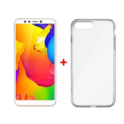 Hotwav M5i - 5.7-inch 16GB/2GB Dual SIM Mobile Phone - Gold + Free Cover