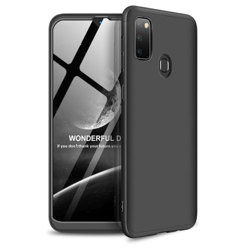 Generic Samsung Galaxy M30s 3 In 1 Hard PC Case - Black