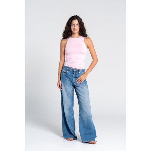 OUTDATED Round Neck Tank Top - Light Pink - image 2