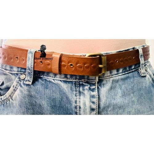 product_image_name-Khan Youssef-حزام خان يوسف من الجلد الطبيعي والمصنوع يدويًا-1
