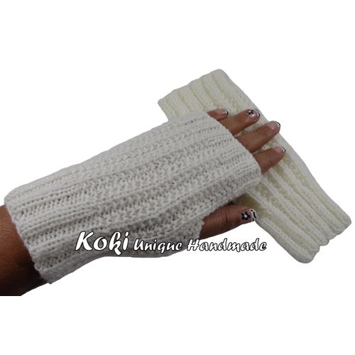 Buy Koki Unique Handmade Knitting Fingerless Gloves in Egypt