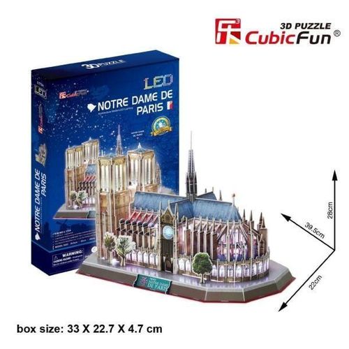 Generic 3D Notre Dame Puzzle