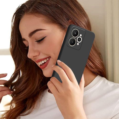 product_image_name-Generic-جراب سيليكون سائل فاخر لهاتف Realme 15 Pro - أسود-3