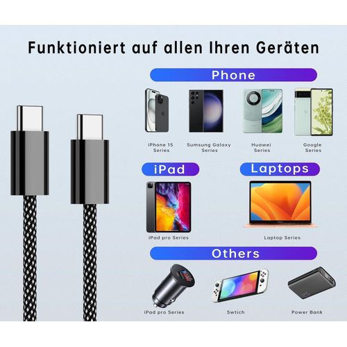 product_image_name-Generic-3-meter USB cable compatible with iPhone 15 Pro, Samsung Galaxy S23, and iPad Pro-3