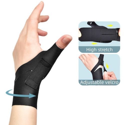 Thumb Elastic Splint - Adjustable Wrist & Thumb Compression Sleeve - B –  jjhealthcareproducts