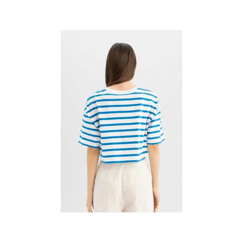 product_image_name-Defacto-Woman Fitted Short Sleeve T-Shirt - Royal-2