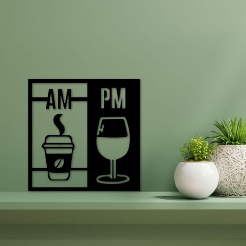 product_image_name-Generic-ديكور منزلي - شكل فنجان قهوة وكأس نبيذ - للمطبخ أو غرفة المعيشة-5