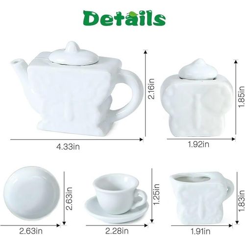 Generic Ceramic tea set that can be colored - image 2