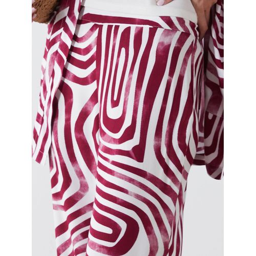 product_image_name-LC Waikiki-Elasticated Waist Patterned Women's Trousers-3