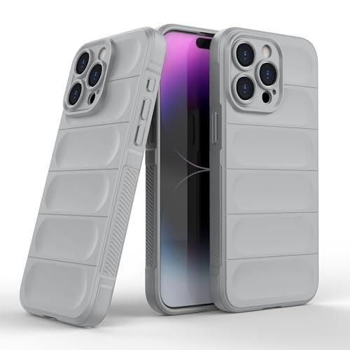 product_image_name-Generic-جراب سيليكون من تين تك لهاتف iPhone 12 Pro مقاس 6.1 بوصة، جراب حماية متين (تصميم نحيف)، مقاوم للصدمات، تصميم ناعم ومرن، جراب TPU ماص للصدمات مع حماية للكاميرا (رمادي).-1