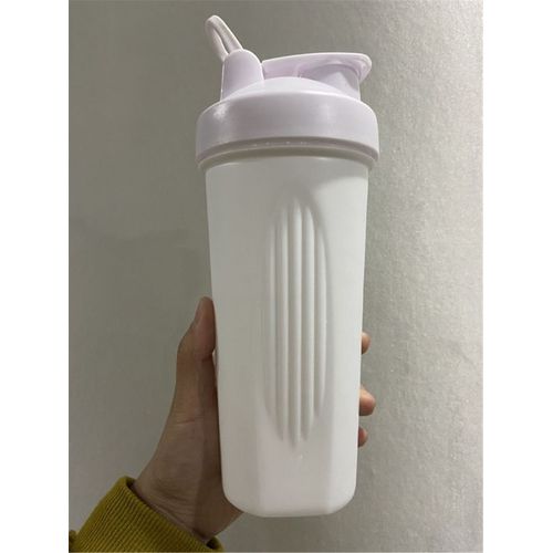 Generic (Pure White)600ml Portable Protein Powder Shaker Cup Mixing Bottle  Sports Fitness Gym Outdoor Drinking Shaker Bottle Can Be Customized WJU @  Best Price Online