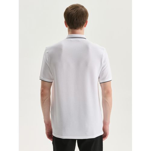 product_image_name-LC Waikiki-Polo Neck Men's Textured T-Shirt-4