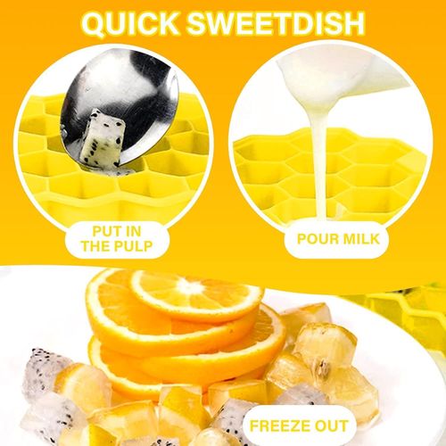 product_image_name-Generic-قالب مكعبات الثلج من السيليكون بغطاء شفاف - ألوان متعددة - قطعة واحدة-6