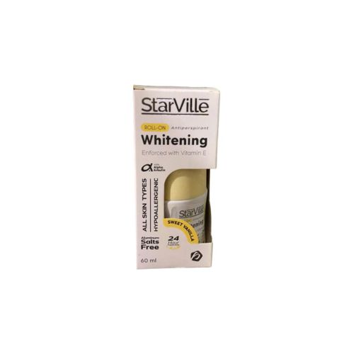 product_image_name-Star Ville-Whitening Deodorant Roll-On Antiperspirant Sweet Vanilla 60ml.-1
