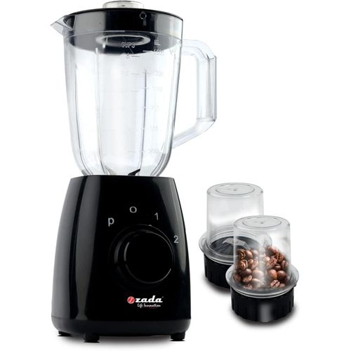 product_image_name-Zada-خلاط كهربائي 700 واط، 6 شفرات، سعة 1.6 لتر، أسود-1