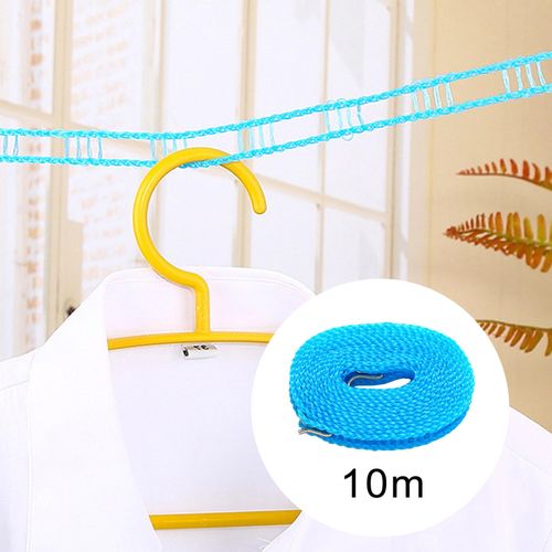 Non-Slip Clothesline,Adjustable Clothes Lines for Hanging Clothes