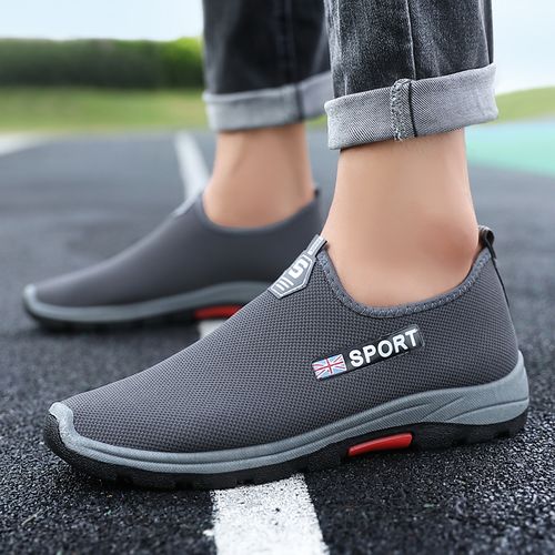 Buy Fashion Men Hiking Moccasins Mesh Athletic Shoes in Egypt