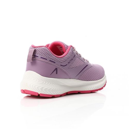 product_image_name-Activ-Solid Textile Lace Up Sneakers - Dusty Lavender-3