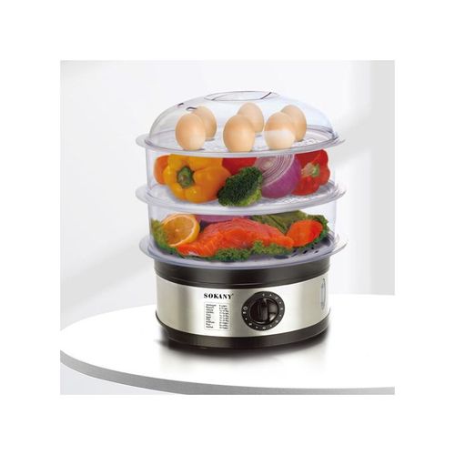 product_image_name-Sokany-وعاء الطهي بالبخار من سوكاني SK-07018 بسعة 11 لتر وقوة 650 واط-2