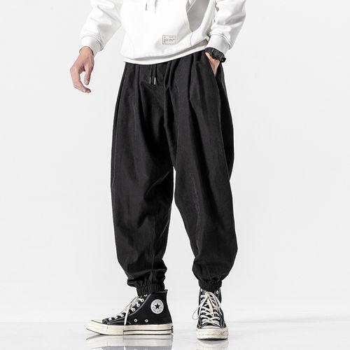 QLZW japanese harem pants, Men's Fashion, Bottoms, Joggers on Carousell