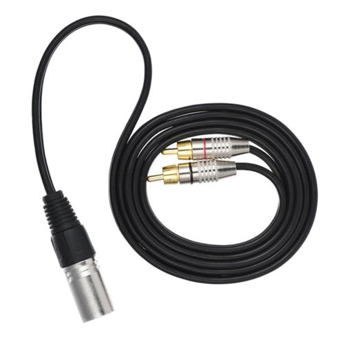 Phono Splitter Male Female, Audio Interconnect Cable