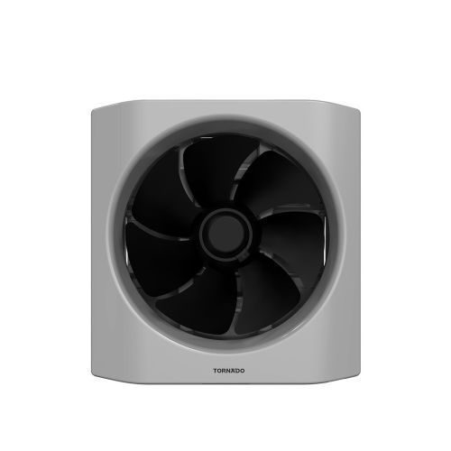 Tvh-25bg Kitchen Ventilating Fan - 25*25 Cm - Grey/Black