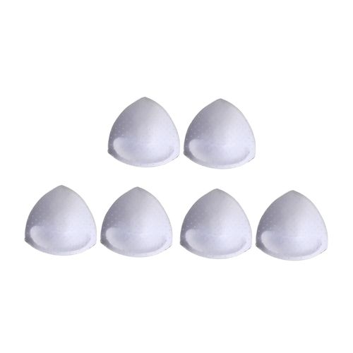 Generic 3 Pairs Triangle Bra Inserts Pads Removable Bra Cups Inserts For  White @ Best Price Online