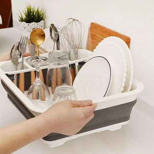 Generic Silicone Foldable Dish Drainer @ Best Price Online