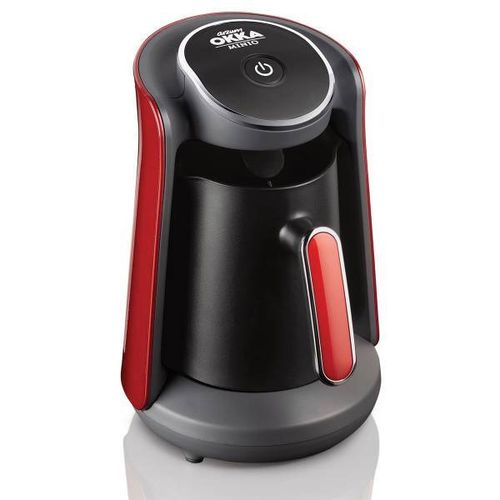 اشتري Okka OK004-N Minio Turkish Coffee Machine - Black/Red في مصر