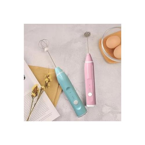 product_image_name-Generic-صانع رغوة كهربائي للاتيه والكابتشينو - شحن USB، مضربان قابلان للتبديل-4