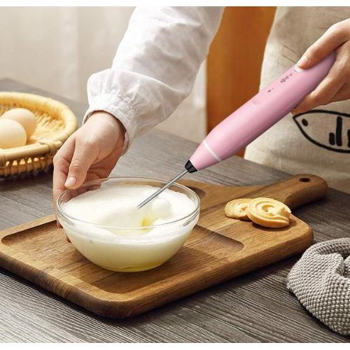 product_image_name-Generic-صانع رغوة كهربائي للاتيه والكابتشينو - شحن USB، مضربان قابلان للتبديل-6