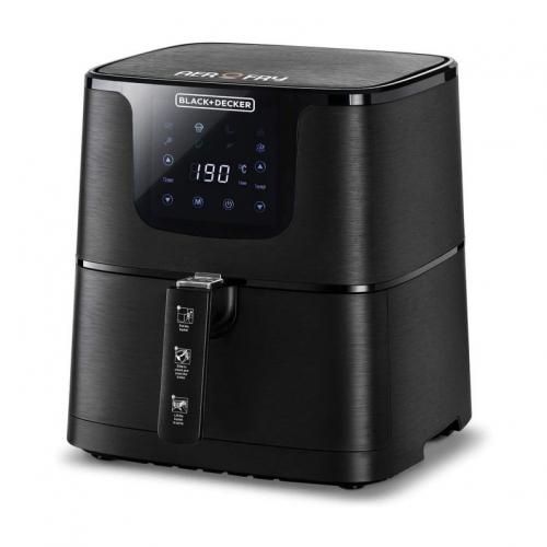 Buy BLACK+DECKER Black & Decker Digital Air Fryer, 5.8 Liters,1700 Watt - AF700 in Egypt