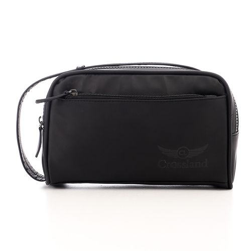 اشتري Crossland Waterproof Handbag For Men Multi Zipper Pockets - Black في مصر