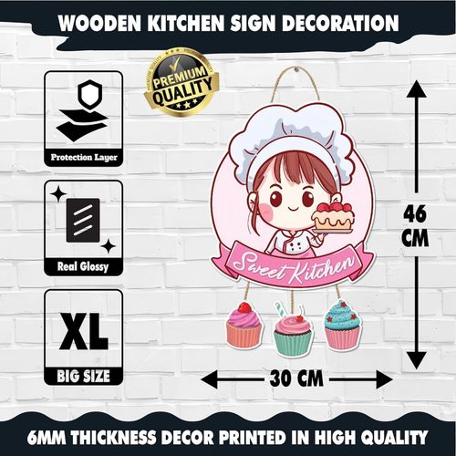 product_image_name-Generic-علاقة ديكور للمطبخ، مجسم مطبوع للحائط, مقاس كبير 46في30, لوحة ديكورية مطبوعة بشكل شيف كرتوني بينك, ديكورات مطابخ, جداريات للحائط, ديكورات مودرن, ماكيت مجسم, تبلوهات ,لوحات للحائط-5