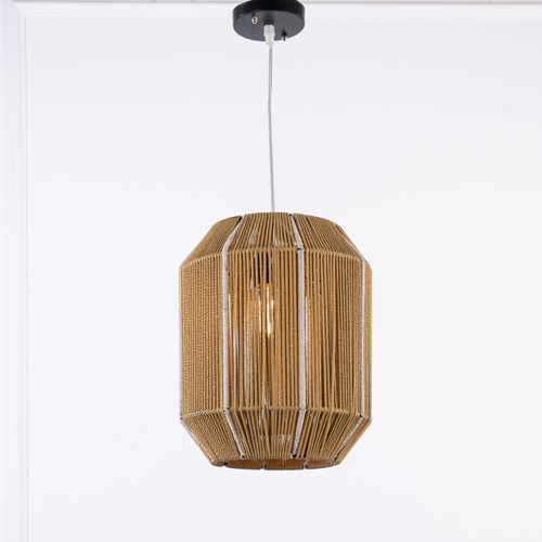 product_image_name-Casa Mia-نجفة سقف - بيج و أبيض -1