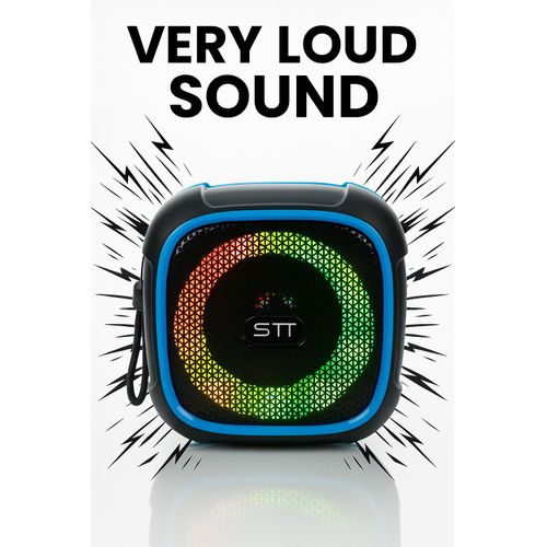 product_image_name-Generic-سماعة بلوتوث STT-307 السحرية – صوت فائق بجهير عميق وإضاءة حفلات RGB – بطارية 1200mAh، بلوتوث 5.3، محمولة ومثالية للهدايا-2