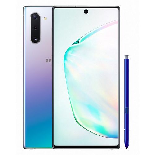 Samsung Galaxy Note10 - 6.3 بوصة 256 جيجا بايت/8 جيجا بايت ثنائي الشريحة 4G موبايل - أورا
