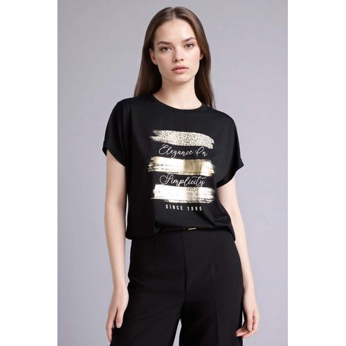 product_image_name-Defacto-Relax Fıt Bisiklet Yaka Hayvan Baskılı Kısa Kollu Tişört-3