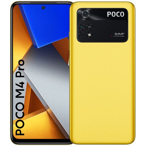 product_image_name-XIAOMI-Poco M4 Pro - 6.43 بوصة 256 جيجا بايت / 8 جيجا بايت ثنائي الشريحة 4G موبايل - Poco Yellow-1