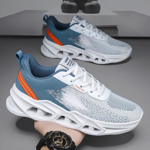 Flangesio Men's Sneakers Casual Shoes For Men Tennis Sports Shoes  Ultra-Breathable Male Athletic Sneakers Cool Designer Shockproof Cushion  Basket Shoes Man Trainers Outdoor Comfortable Shoes Men Boy's Platform  Sneakers White @ Best